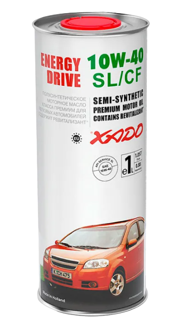 Моторное масло Xado Atomic Oil SL/CF 10W-40, 1л